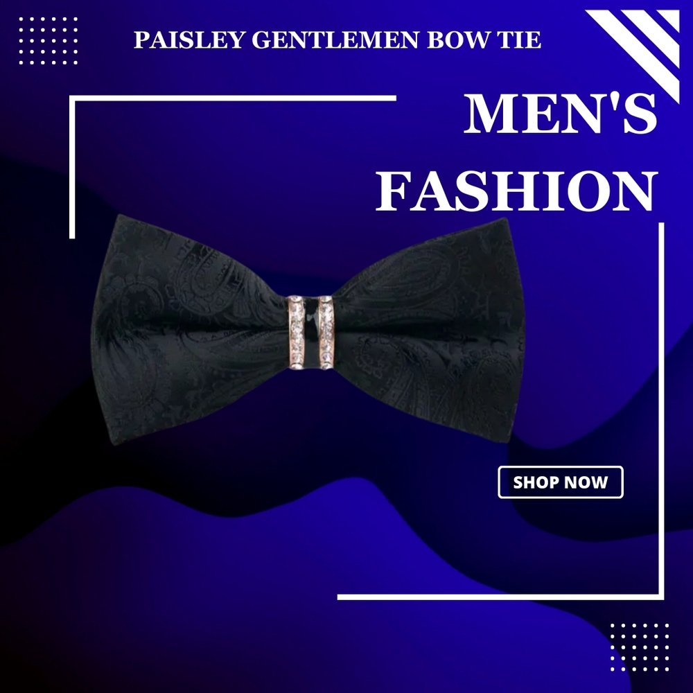Paisley Gentlemen Bow Tie